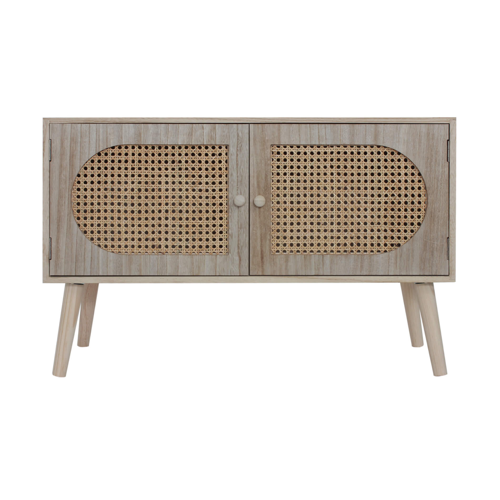 Mobili Rebecca Sideboard Braun 30x52x80 cm