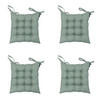 SITZKISSEN Neapel 46/46 cm 4er-Set - Grün, Textil (46/8/46cm) - Madison