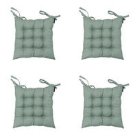 SITZKISSEN Neapel 46/46 cm 4er-Set - Grün, Textil (46/8/46cm) - Madison