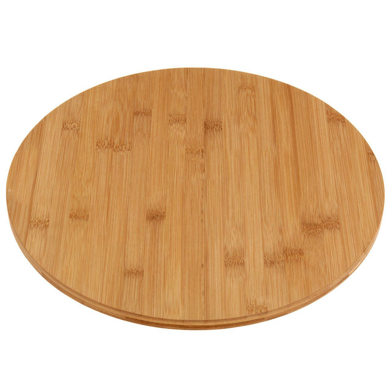 DREHBAR Bambus 35/35/1 cm - Braun, Naturmaterialien (35/35cm) - Excellent Houseware