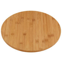 DREHBAR Bambus 35/35/1 cm - Braun, Naturmaterialien (35/35cm) - Excellent Houseware