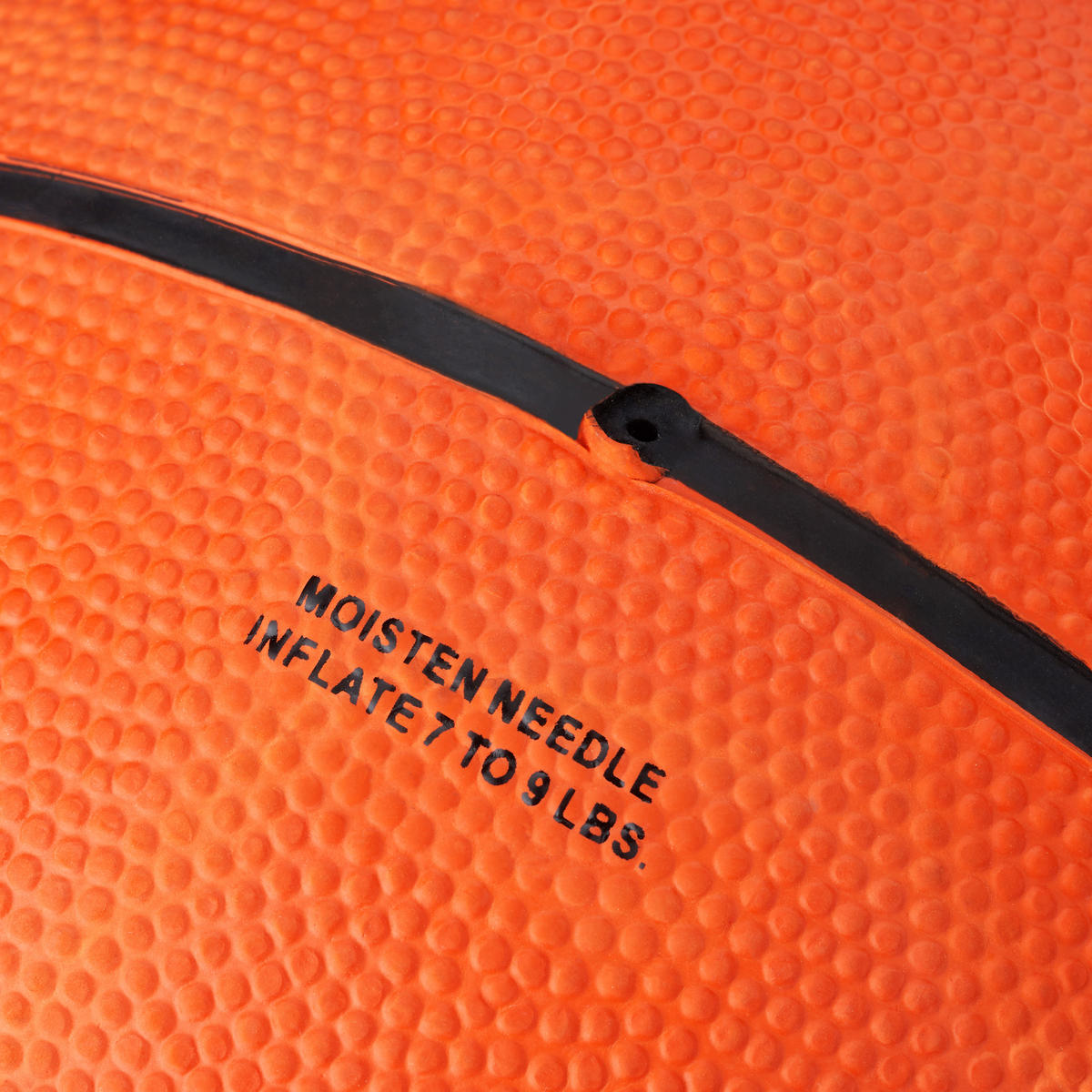 BASKETBALL - Orange, Kunststoff (24.5/24.5/24.5cm) - Relaxdays