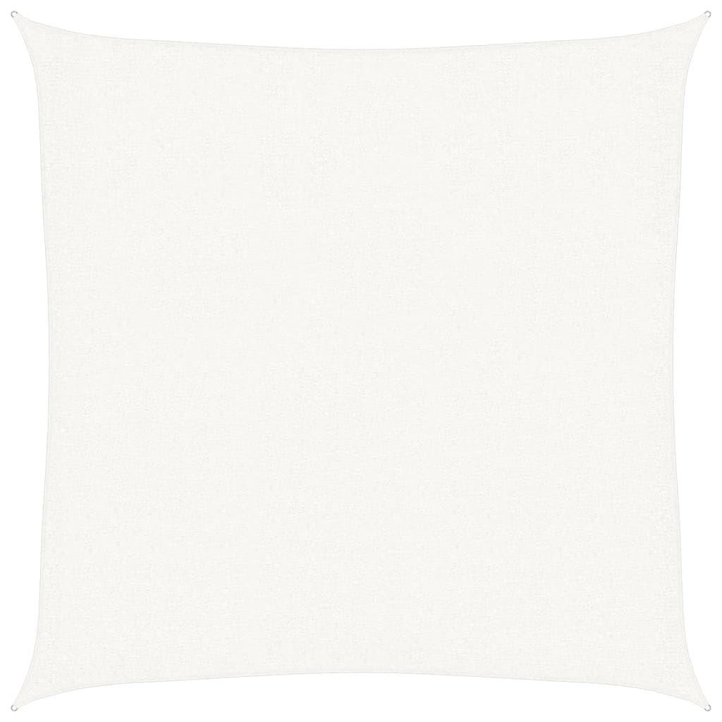 SONNENSEGEL 160 g/m² Weiß 3x3 m HDPE - Weiß, Textil (300/300cm) - furnicato