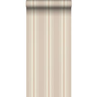 TAPETE Streifen 53 cm x 10 m - Beige, Papier (53/1000cm) - Sanders & Sanders