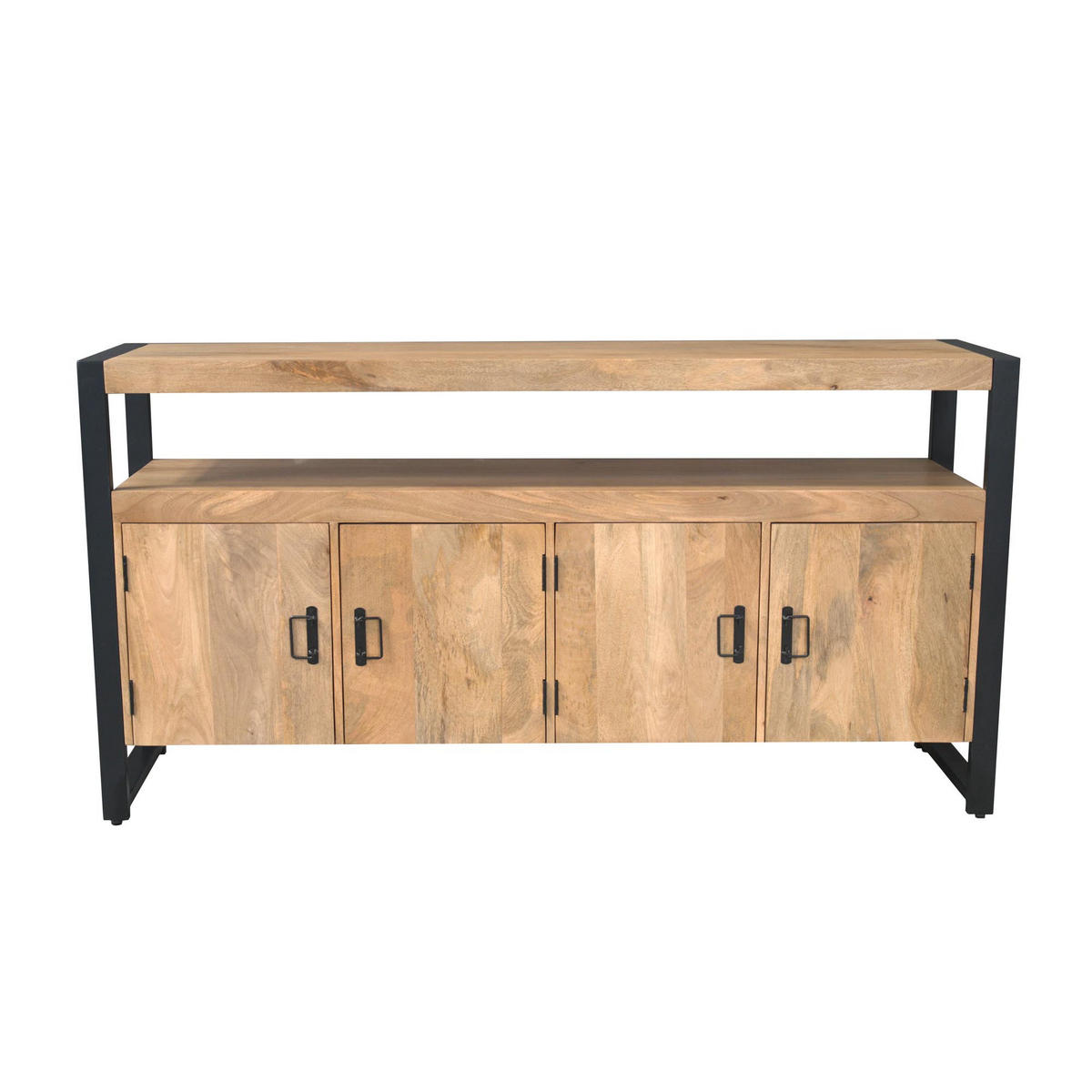 SIDEBOARD Britt Braun 45/175/90 cm - Braun, Holz (175/90/45cm) - Starfurn