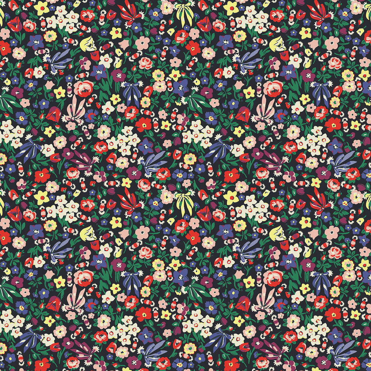 VLIESTAPETE Harmony - Multicolor, Papier/Kunststoff (52/1000cm)