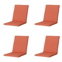 GARTENSTUHLKISSEN Panama 97/49 cm 4er-Set - Orange, Textil (49/6/97cm) - Madison