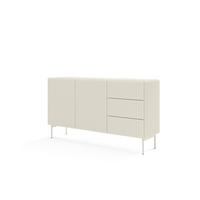 SIDEBOARD MUTI 147 cm Kaschmir - mit 2 Türen (links) und 3 Schubladen (rechts) - Kaschmir, Holz/Holzwerkstoff (147/81/40cm) - Ravio