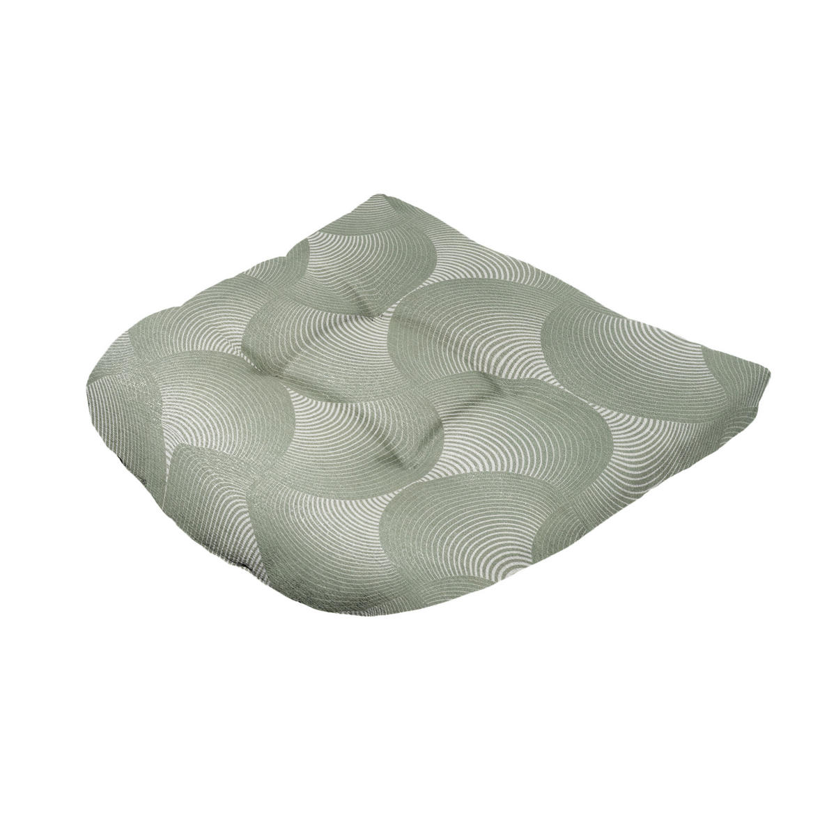 SITZKISSEN Napels - Grün - 46/46/6 cm - 4er-Set - Grün, Textil (46/6/46cm) - Madison