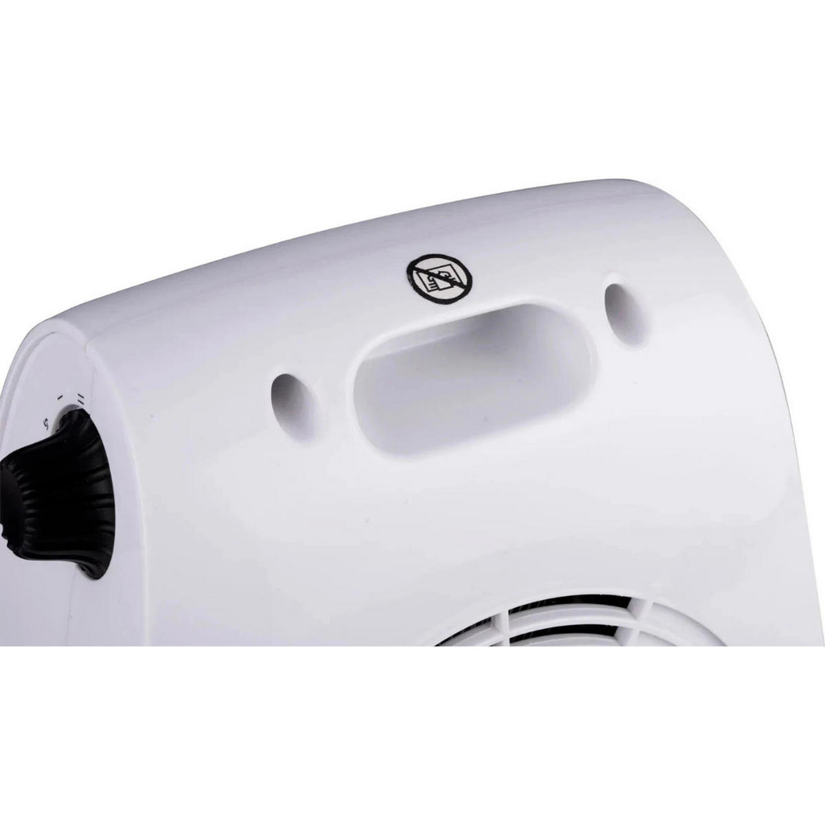 HEIZLÜFTER FH-P01 2000 W Elektroheizung Weiß Raumheizer Schnellheizer - Weiß, Kunststoff (22/26/13cm) - Alpina