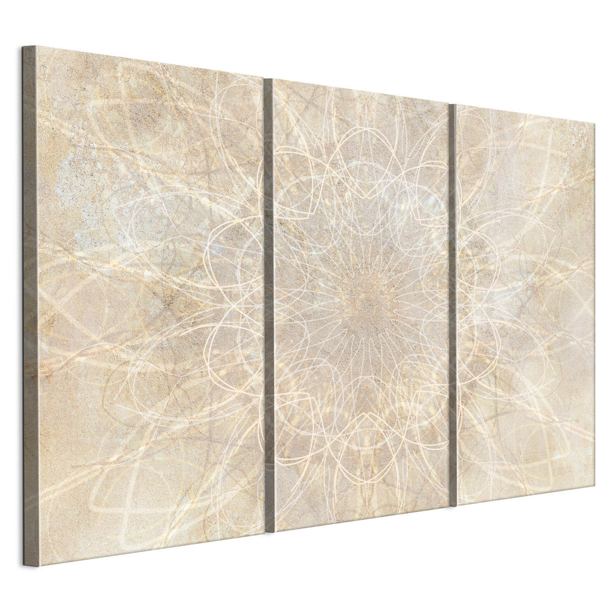 LEINWANDBILD Boho 3-tlg. 90x60 cm - Multicolor, Holz (90/60cm) - LUMASOUL