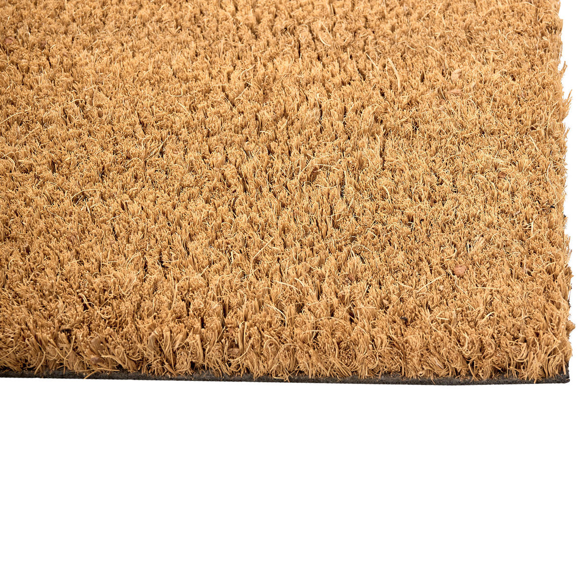 FUSSMATTE Naturfarben 55/120 cm Kokosfasern Lanao - Naturfarben, Textil (55/120cm) - Beliani