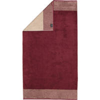 DUSCHTUCH Frottee in Bordeaux 80 x 150 cm - Bordeaux, Naturmaterialien (80/150cm) - Cawoe