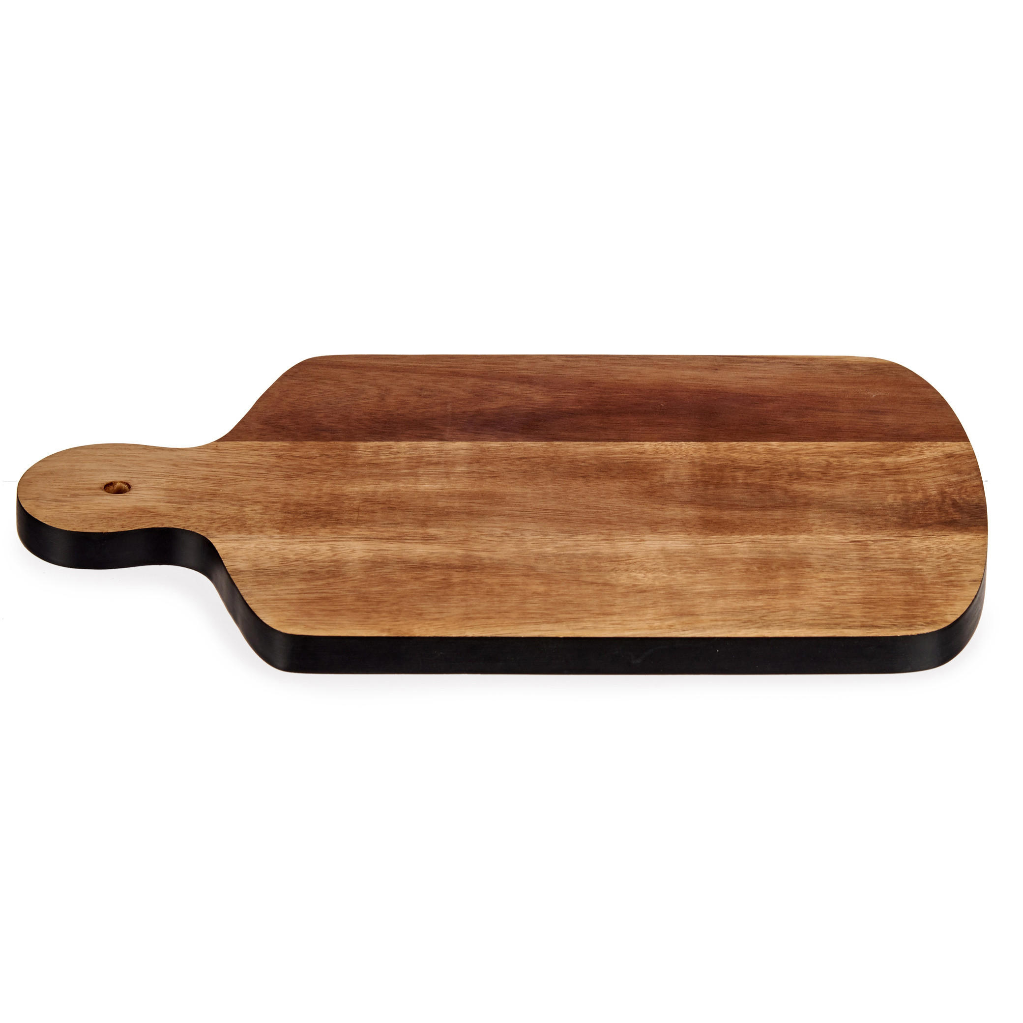 SCHNEIDEBRETT Holz Taro 40/26 cm - Schwarz, Holz (26/40cm) - Kinvara