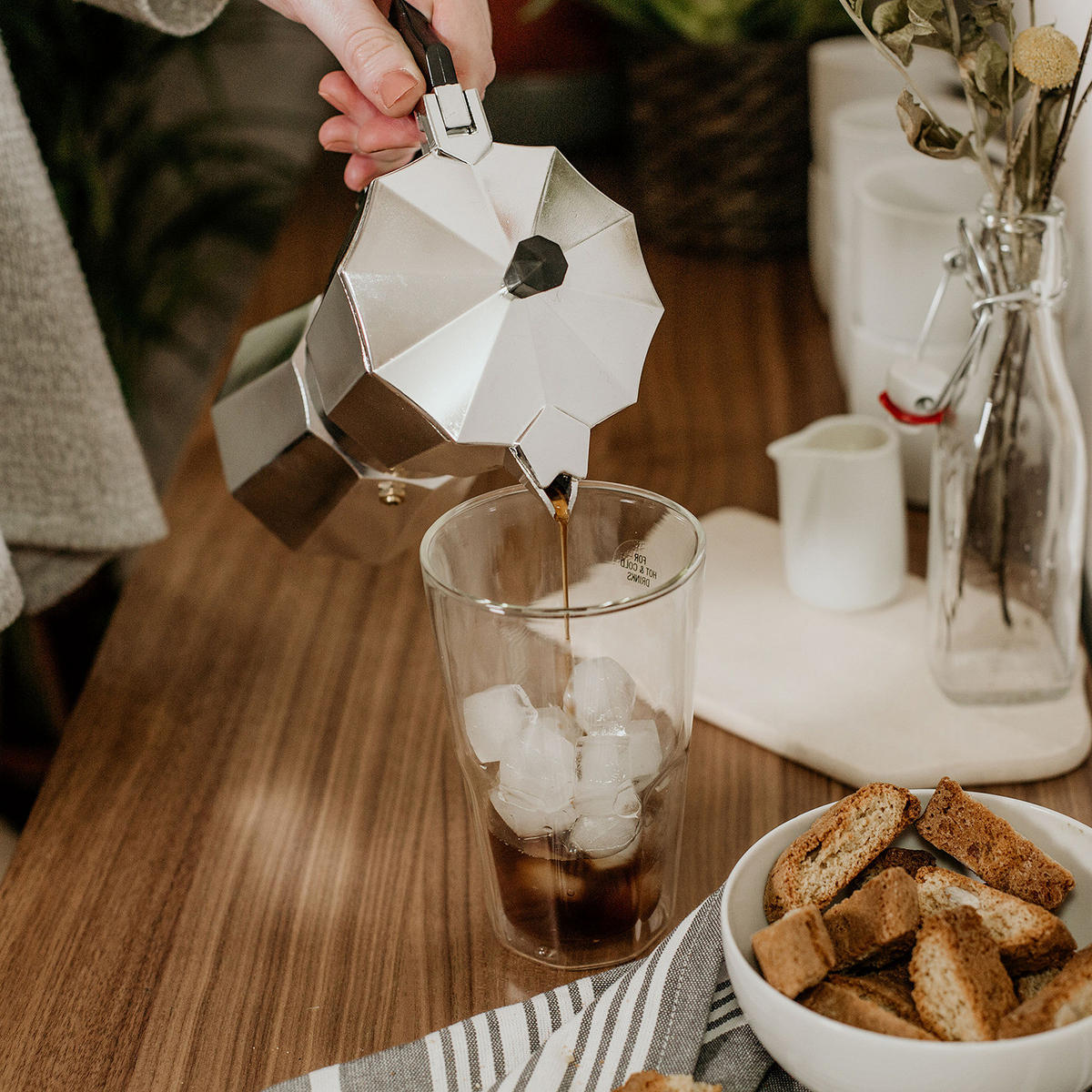 KAFFEEBEREITER (6er Set) Esperto - Silberfarben, Metall (10/21/19cm) - Butlers