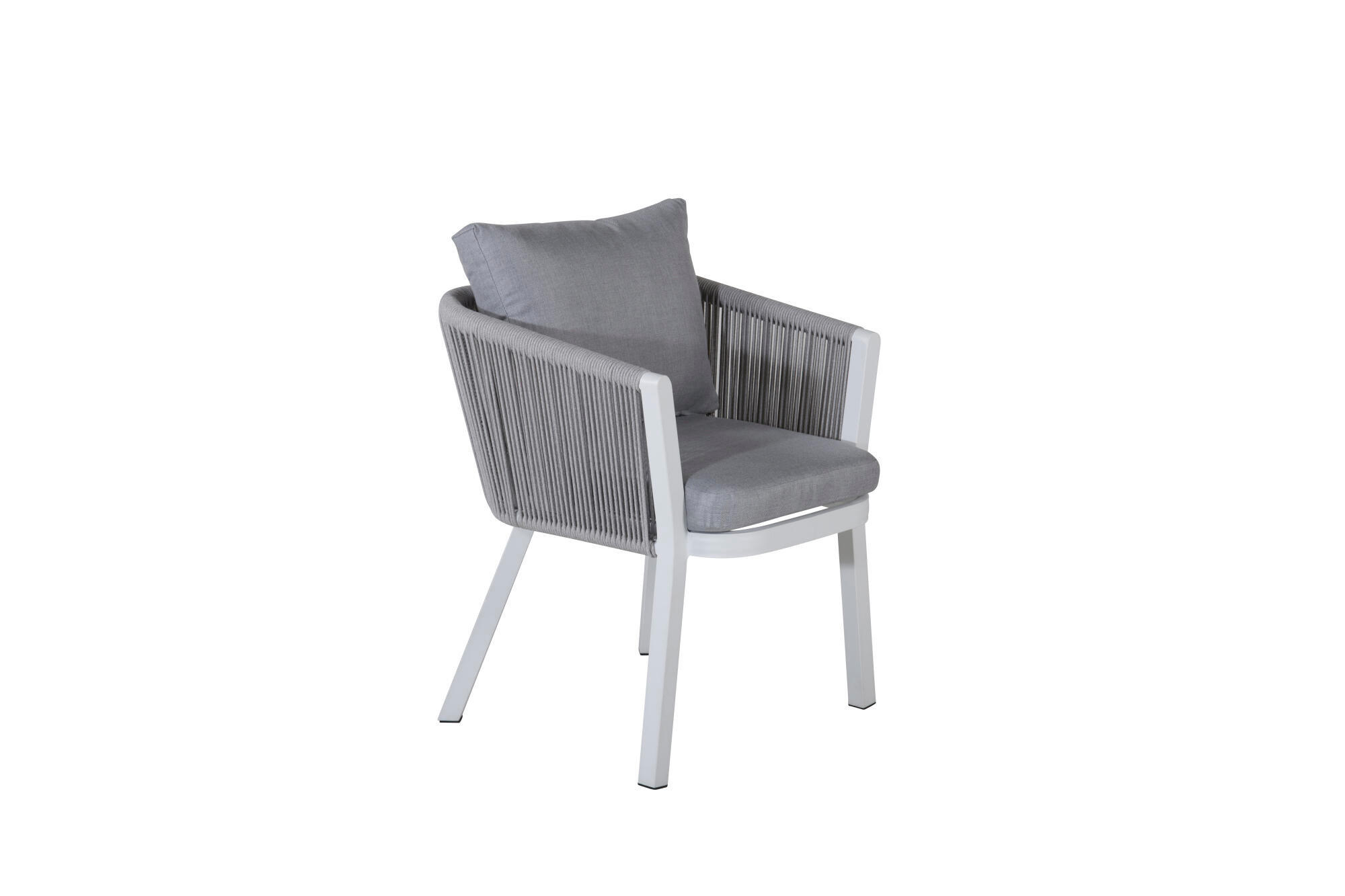 Furnlux Gartenessstuhl Grau 60x73x63 cm