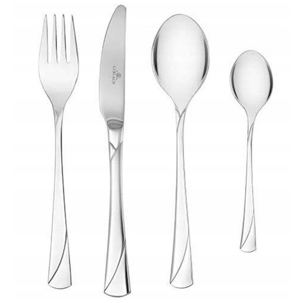 BESTECKSET Valor Silber 52/39/10 cm Metall - Silberfarben, Metall - Mondex