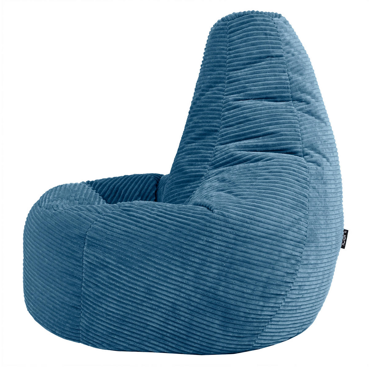 SITZSACK Dalton XXL Cord - Blau, Textil (94/85/92cm) - icon