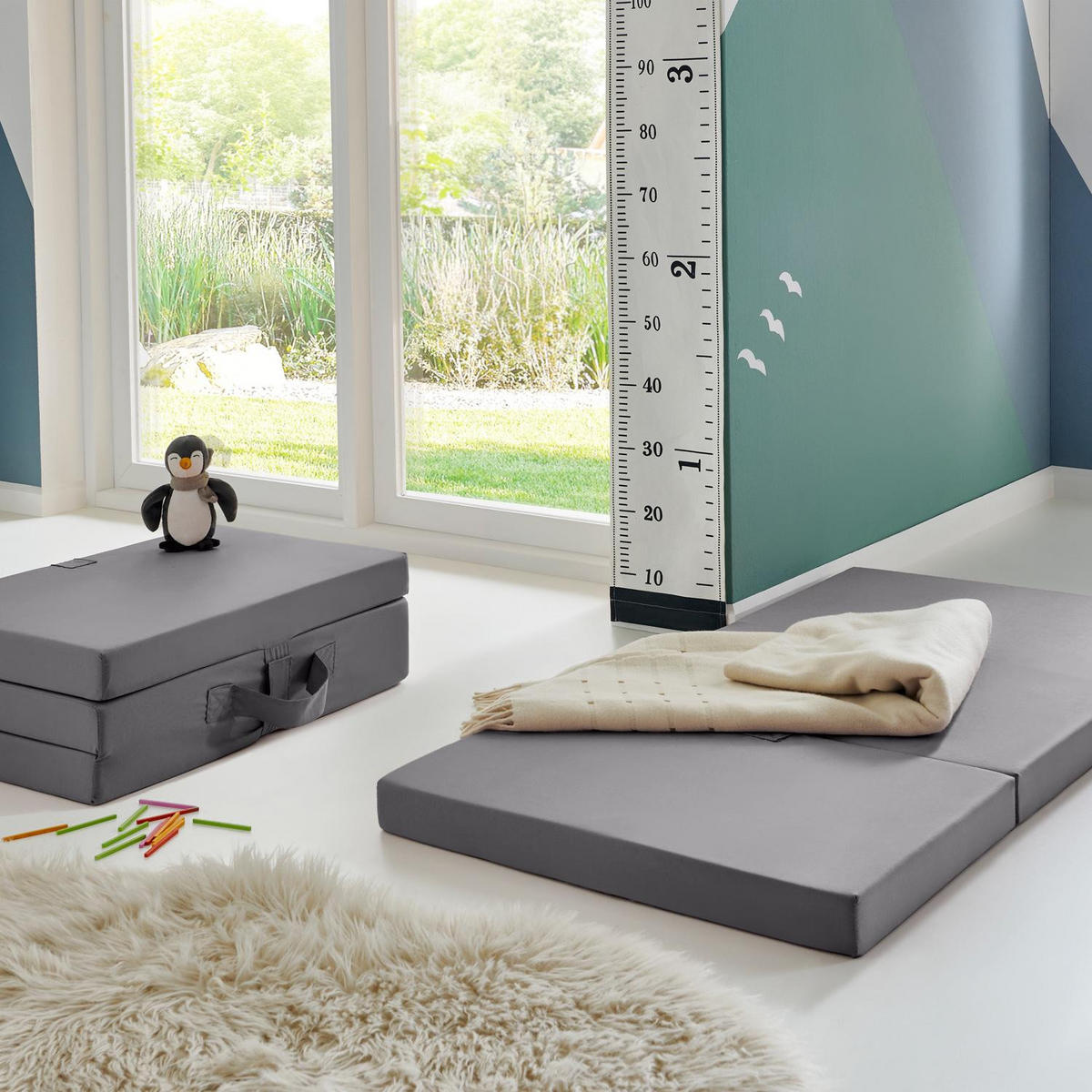 KOMFORTSCHAUMMATRATZE Basic 60x120 cm - Weiß, Textil (60/120cm) - CloudComfort