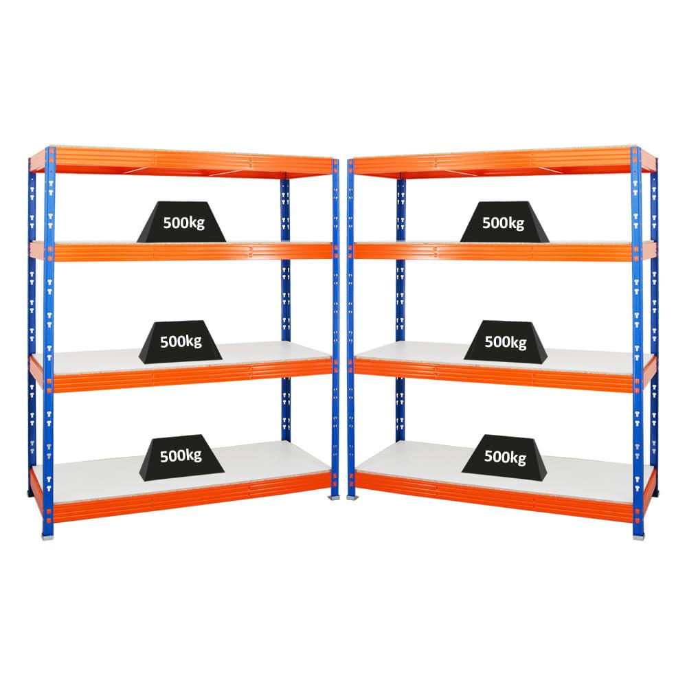 Proregal Schwerlastregal Orange 320x180x60 cm