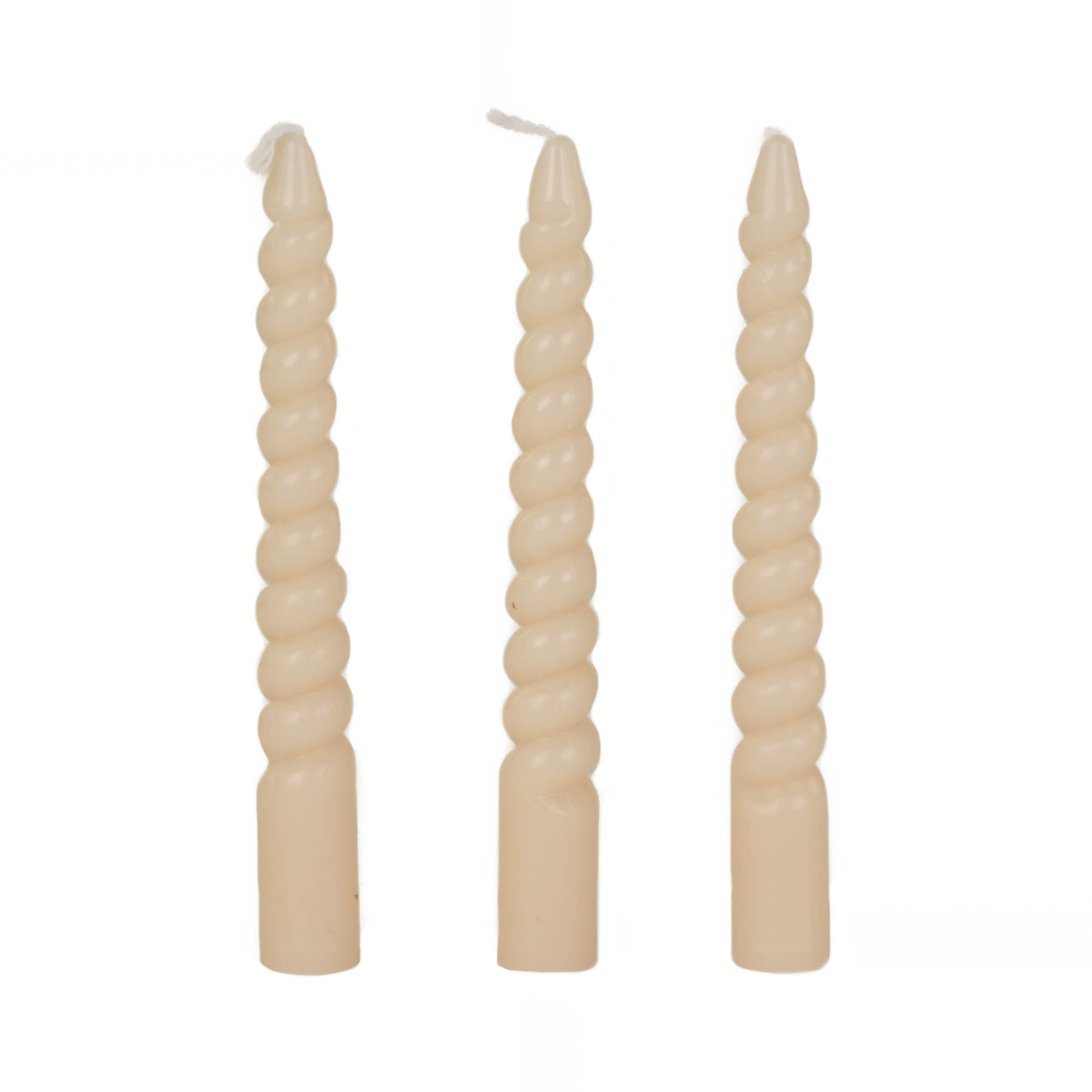 TISCHKERZEN aus Paraffinwachs 1,2/1,2/10 cm - Beige, Paraffin (1.2/10/1.2cm) - Home Styling Collection