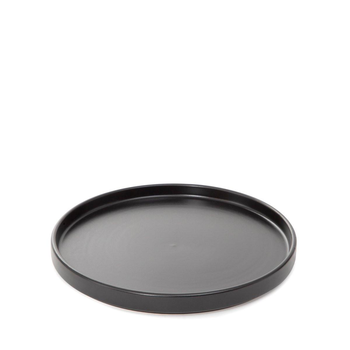 DESSERTTELLER Famelio schwarz 21 cm 6er-Set - Schwarz, Keramik (21cm) - Homla