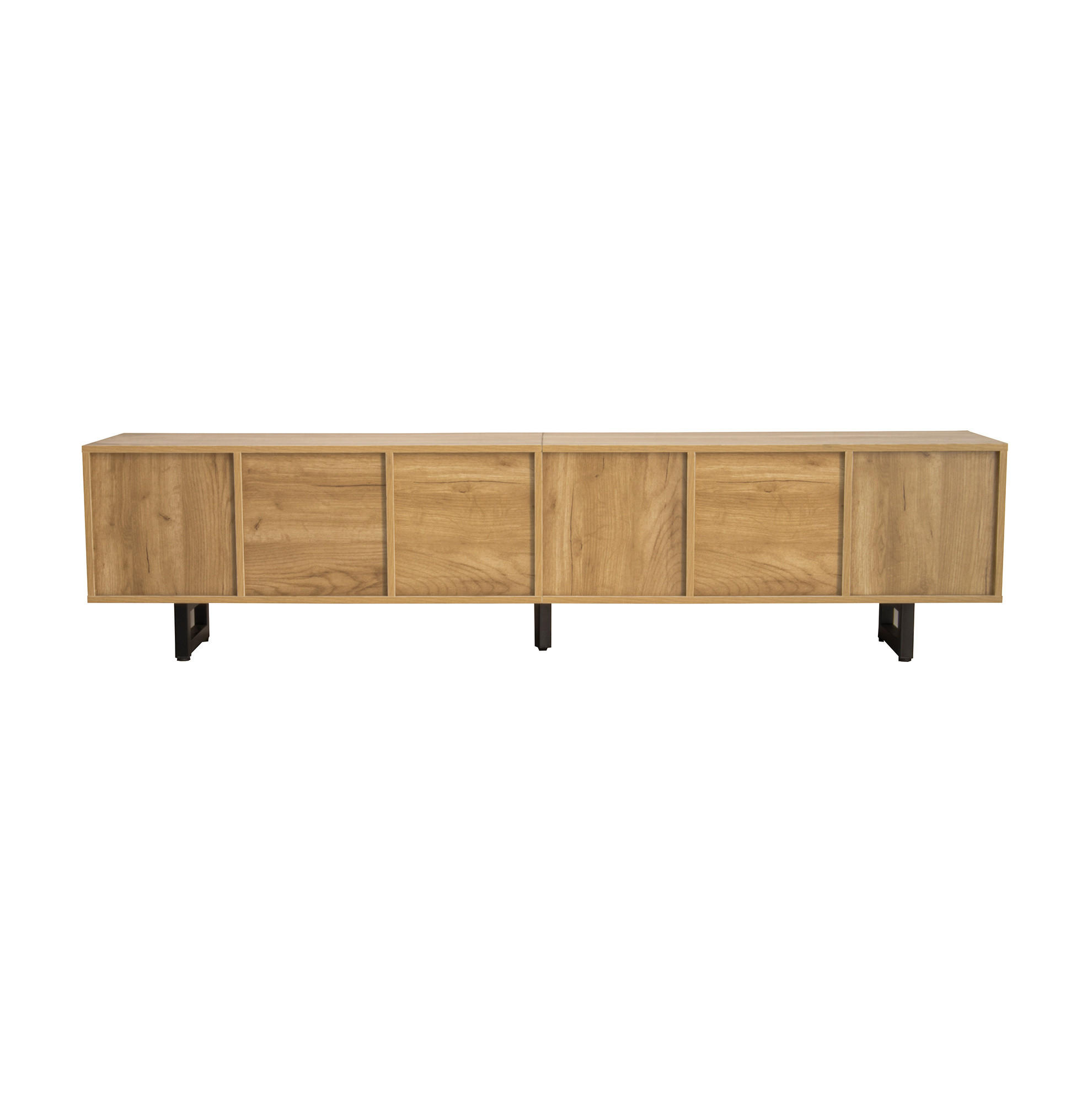 Modenvie Lowboard Hellbraun 191x46.5x38 cm