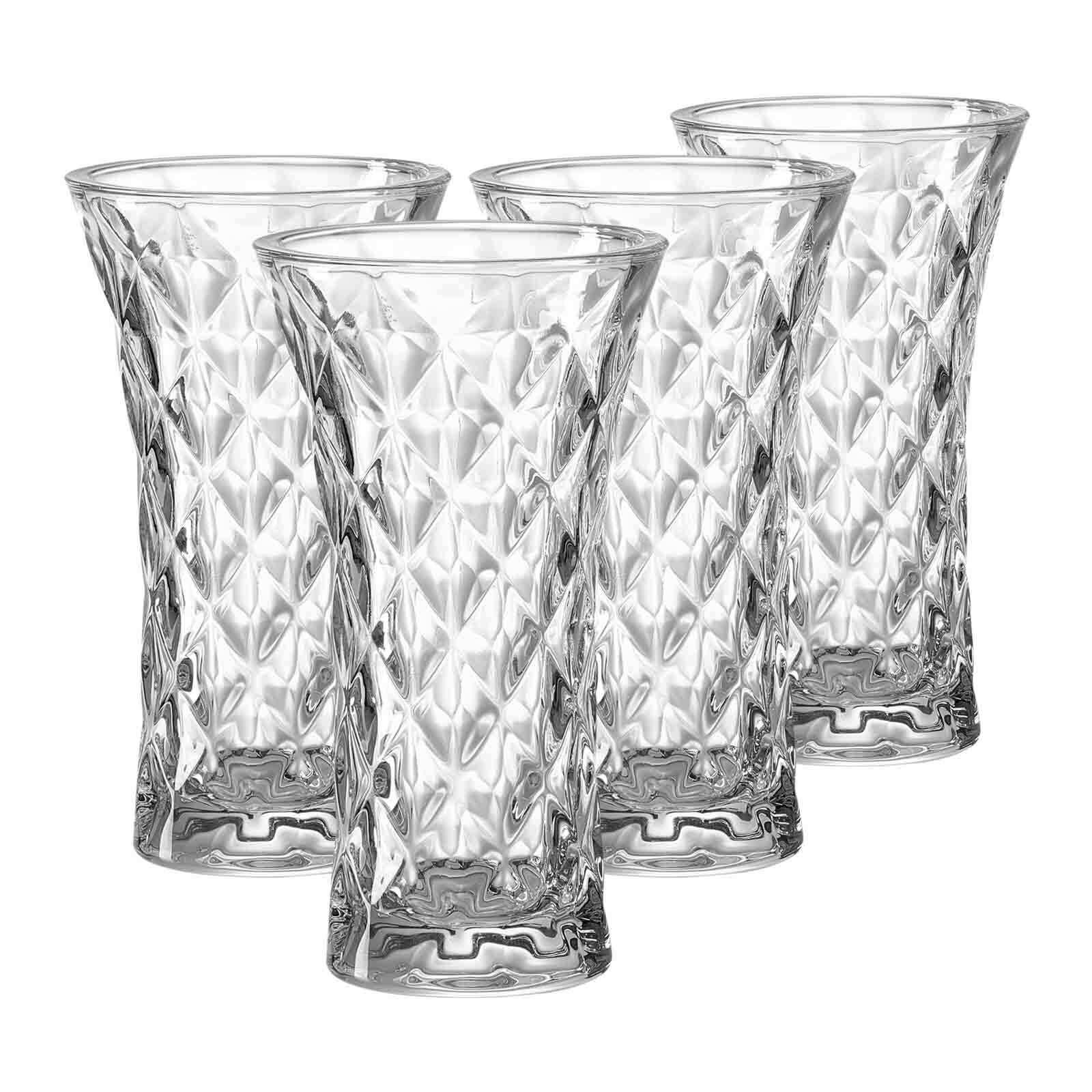VASEN Finn transparent 20 cm 4er Set - Transparent, Glas (20cm) - Ritzenhoff Breker