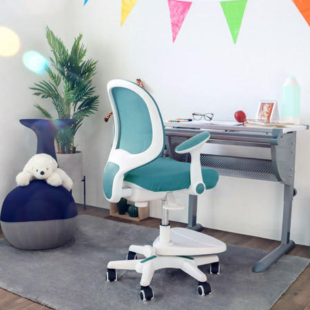 Jugenddrehstuhl türkis