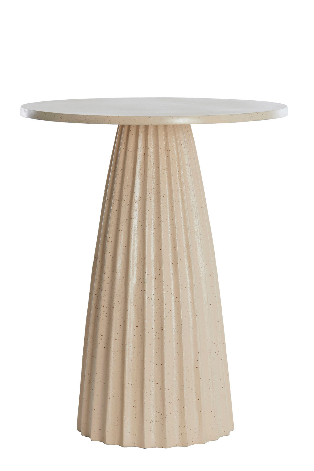 BEISTELLTISCH Veglia Braun Ø45/56 cm - Braun, Metall (45/45/56cm) - Light & Living
