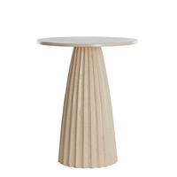 BEISTELLTISCH Veglia Braun Ø45/56 cm - Braun, Metall (45/45/56cm) - Light & Living