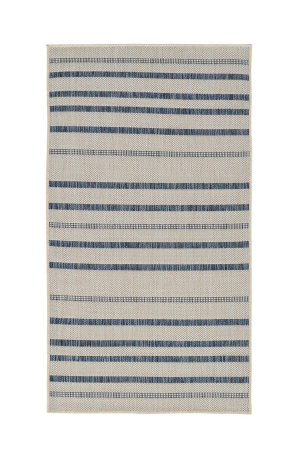 OUTDOOR-TEPPICH Terrace Weiß/Azurblau 200x290 cm - Multicolor, Textil (200/290cm) - Vercai Rugs