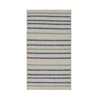 OUTDOOR-TEPPICH Terrace Weiß/Azurblau 80x150 cm - Multicolor, Textil (80/150cm) - Vercai Rugs