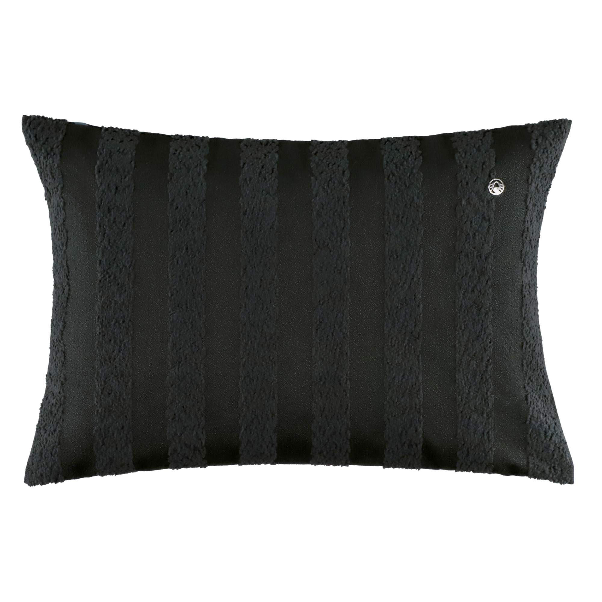 ZIERKISSENHÜLLE SOFT STRIPE - Anthrazit, Textil (58/38cm) - Sportalm Kitzbühel