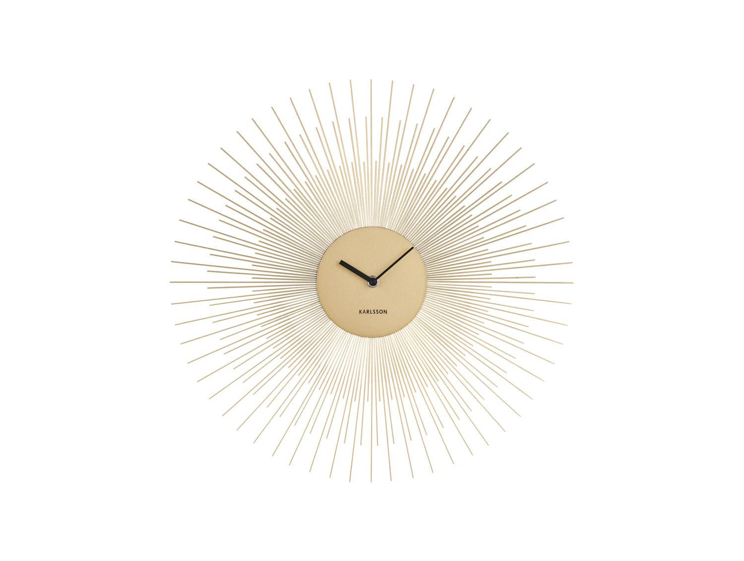 WANDUHR Peony Ø45 cm - Goldfarben, Metall (45/45/3.5cm) - Karlsson