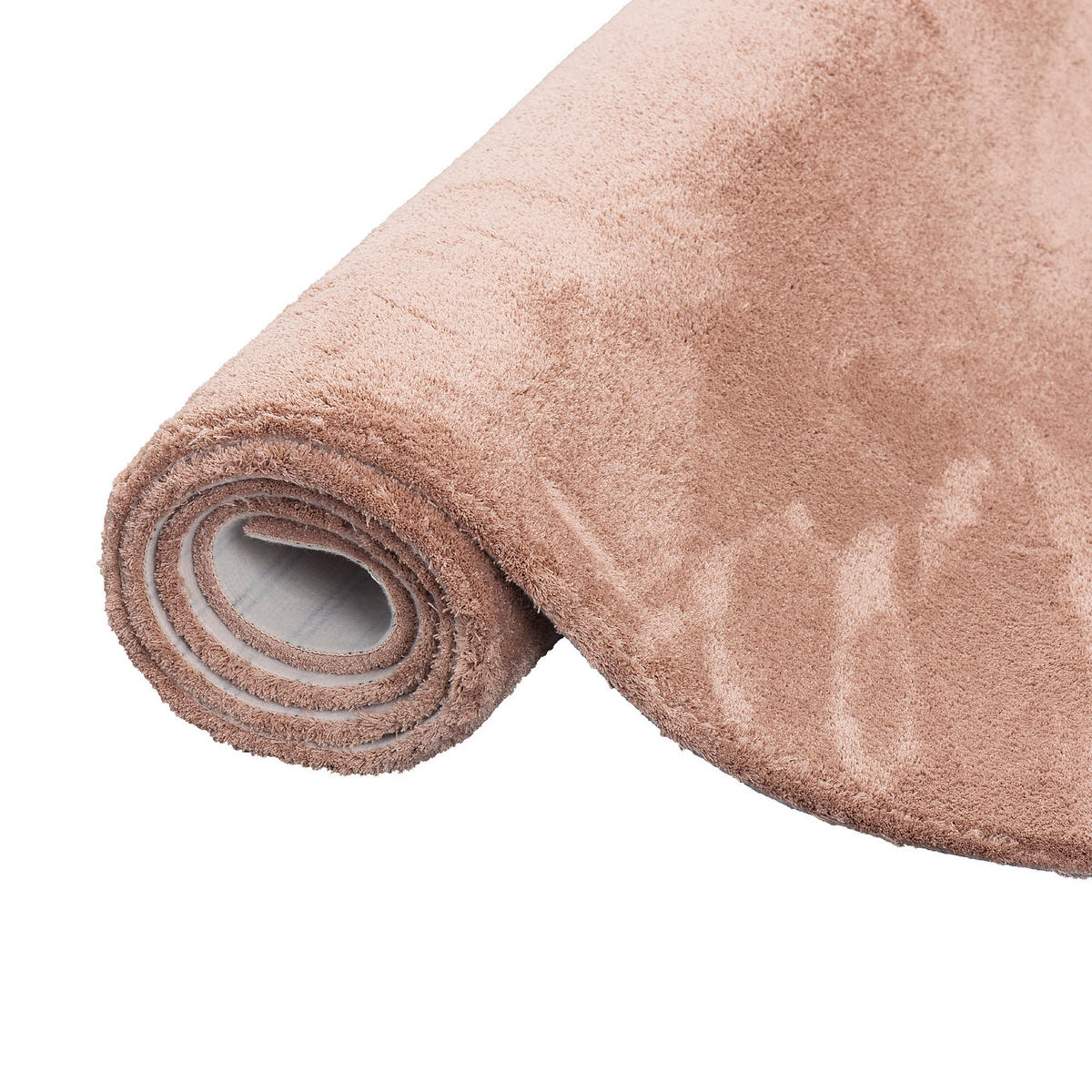 LUXUS HOCHFLOR SHAGGY TEPPICH VELVET - Altrosa, Textil (160/240cm) - Snapstyle
