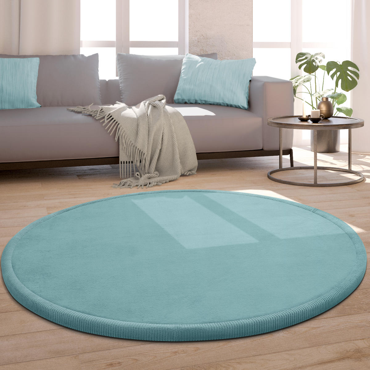 KINDERTEPPICH 80/80 cm Tatami 475 - Blau, Textil (80/80cm) - Paco Home