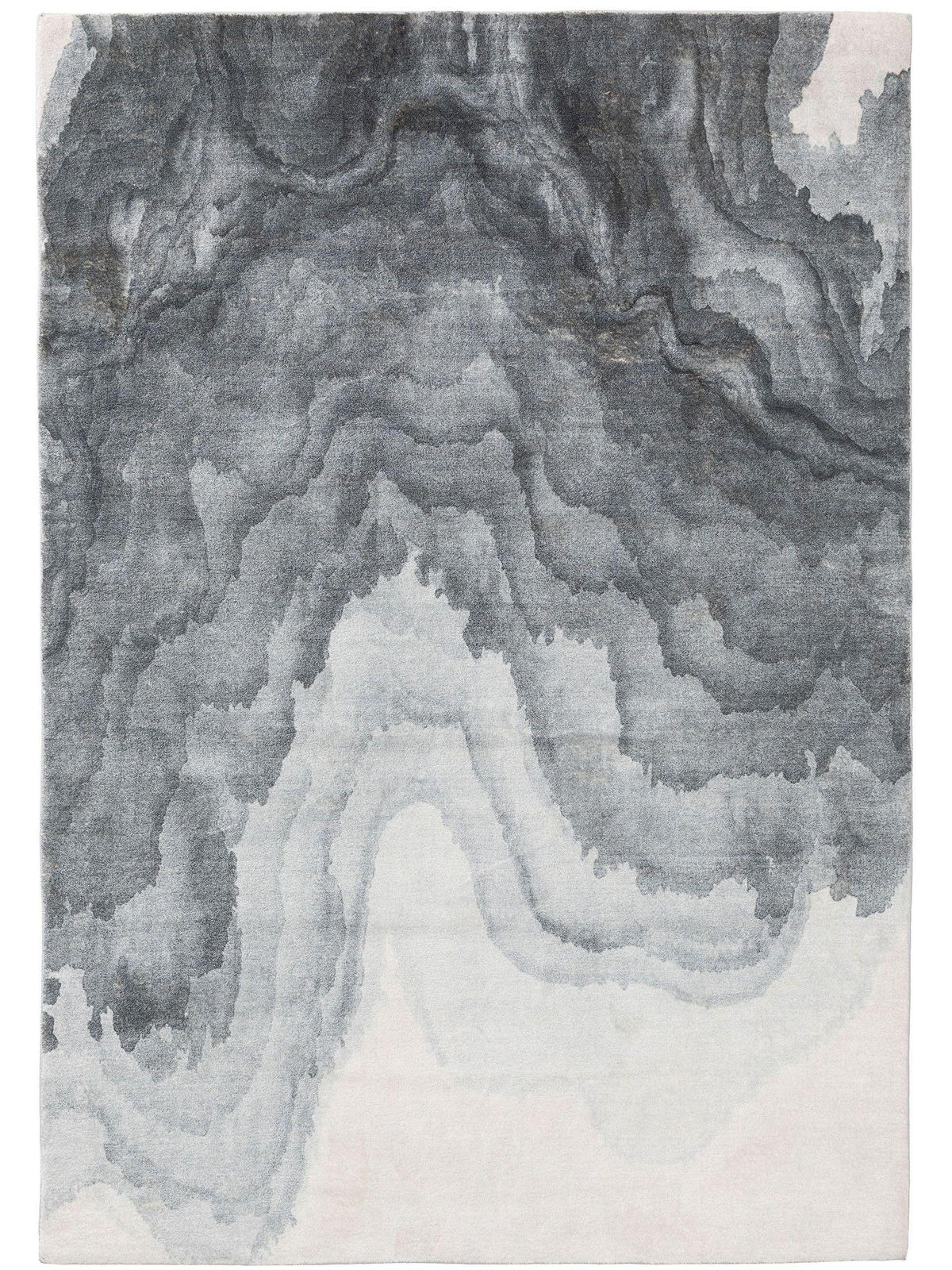 TEPPICH Mara Grau 120x170 cm - Grau, Textil (120/170cm) - benuta Pop