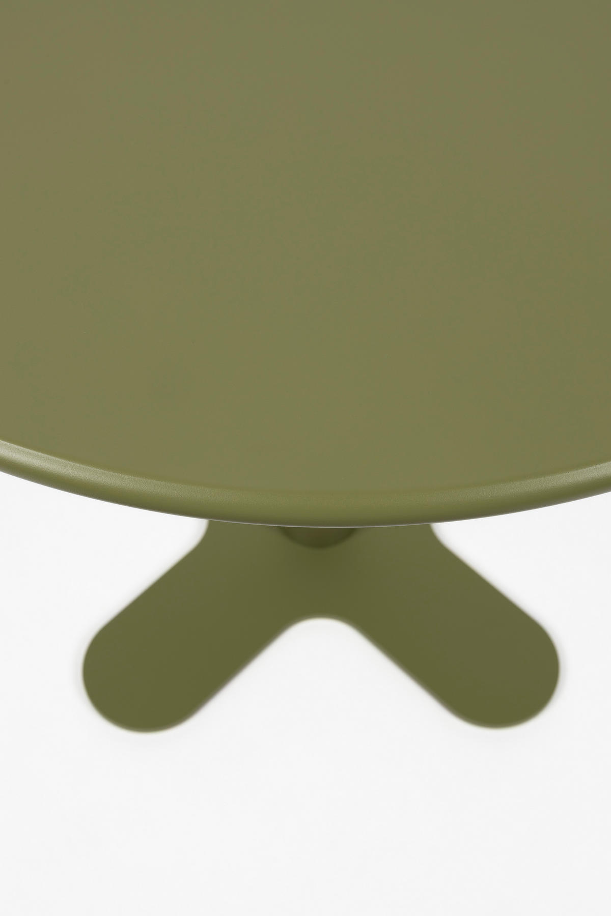 BEISTELLTISCH Sanjay - Grün - 80/80/74 cm - Grün, Metall (80/80/74cm)