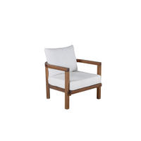 GARTENSTUHL Weiß - Weiß, Holzwerkstoff (69/55/71cm) - ebuy24