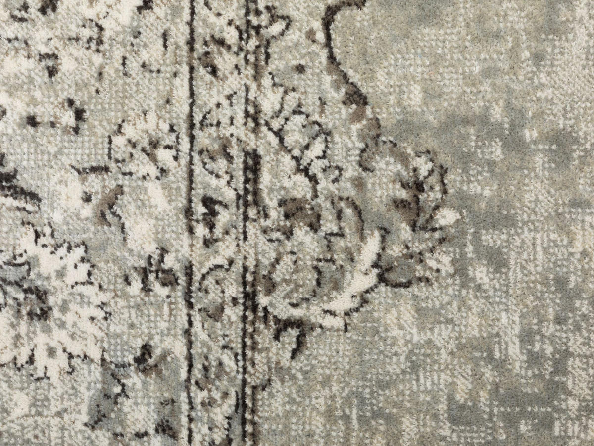 ORIENTTEPPICH 160/230 cm Riad Vintage Keshan - Grau, Textil (160/230cm) - Steffensmeier