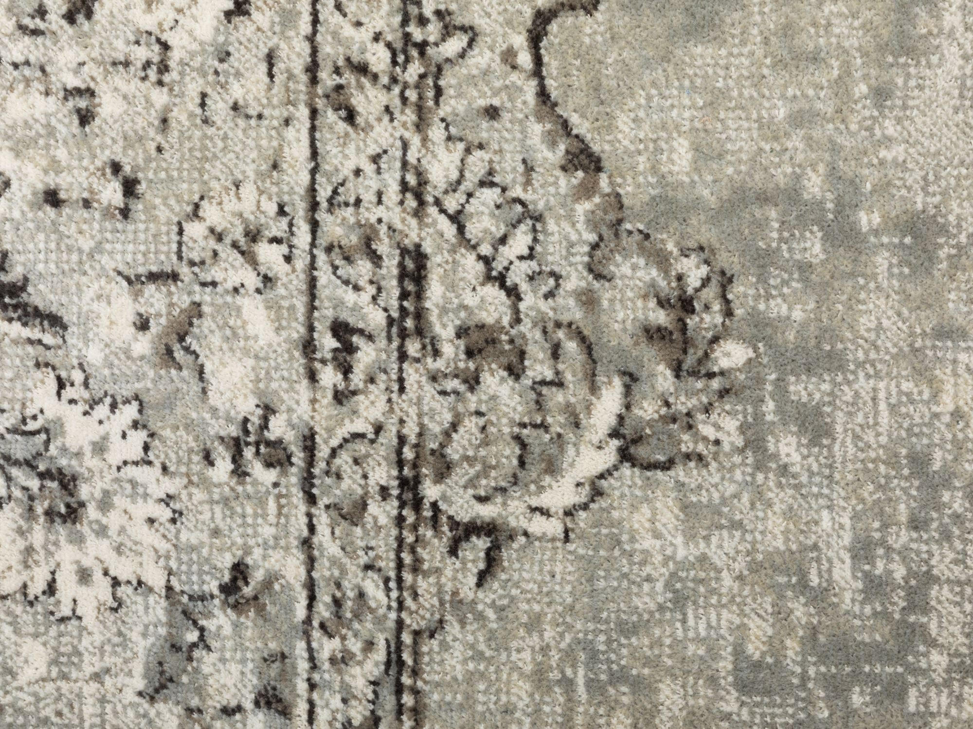 Thumbnail - Steffensmeier Orientteppich, Grau, Textil, Vintage, Rechteckig, 135x195 cm, für Fußbodenheizung geeignet, Teppiche & Böd...