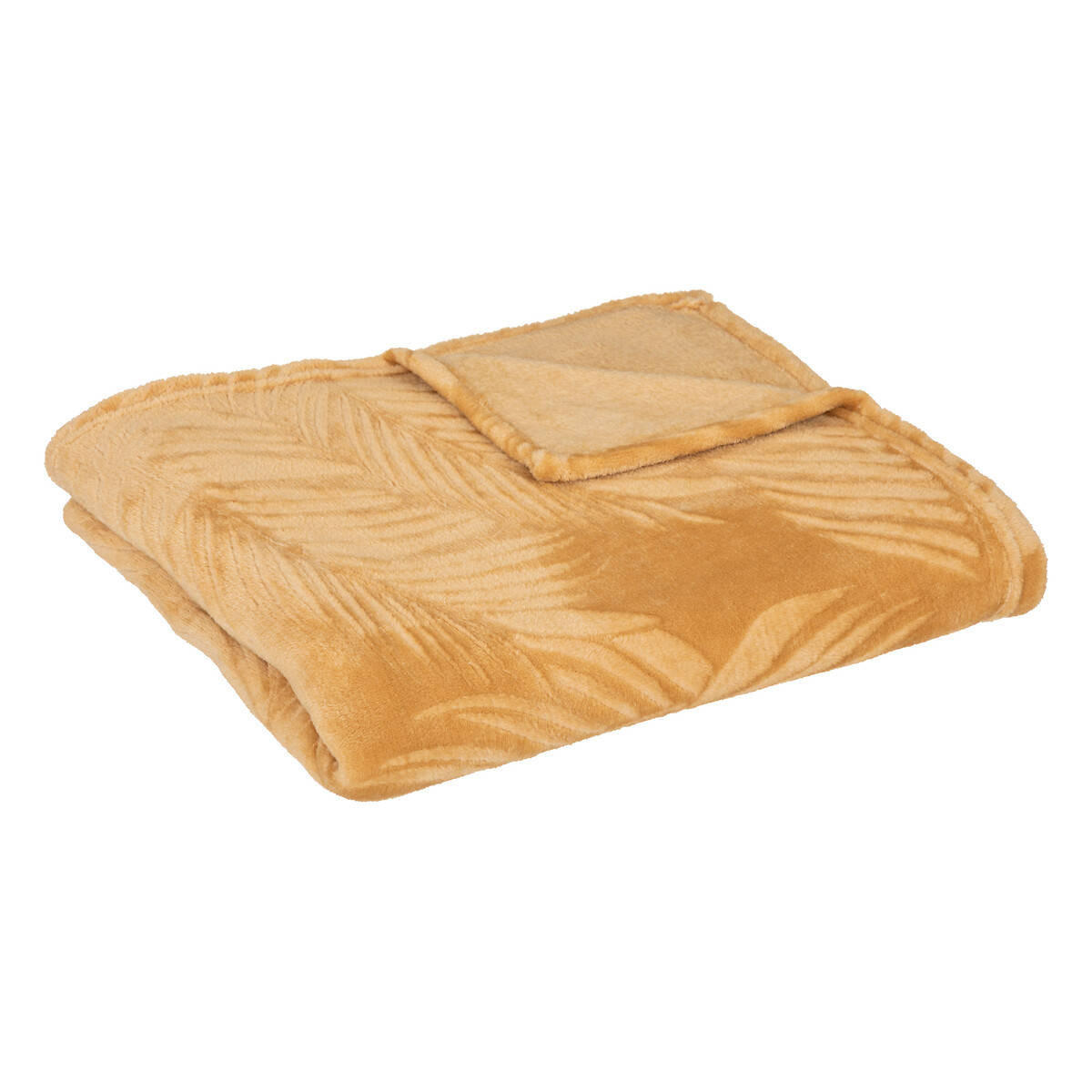 TAGESDECKE Zoa 125/150 cm - Currygelb, Textil (125/150cm) - Atmosphera Createur d´interieur