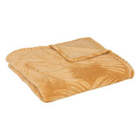 TAGESDECKE Zoa 125/150 cm - Currygelb, Textil (125/150cm) - Atmosphera Createur d´interieur