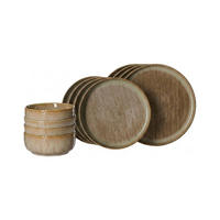 BASIC-SET Tortosa braun 12-tlg. - Braun, Keramik (2/2/2cm) - Ritzenhoff Breker