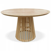 ESSTISCH Beige 120x120x77 cm - Beige, Holz (120/120/77cm) - AlterEgo