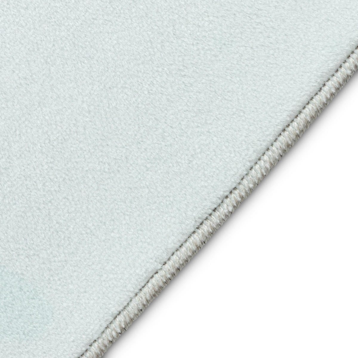 KINDERTEPPICH KIDS Hellblau Hase 180/250 cm - Hellblau, Textil (180/250cm) - Tapiso