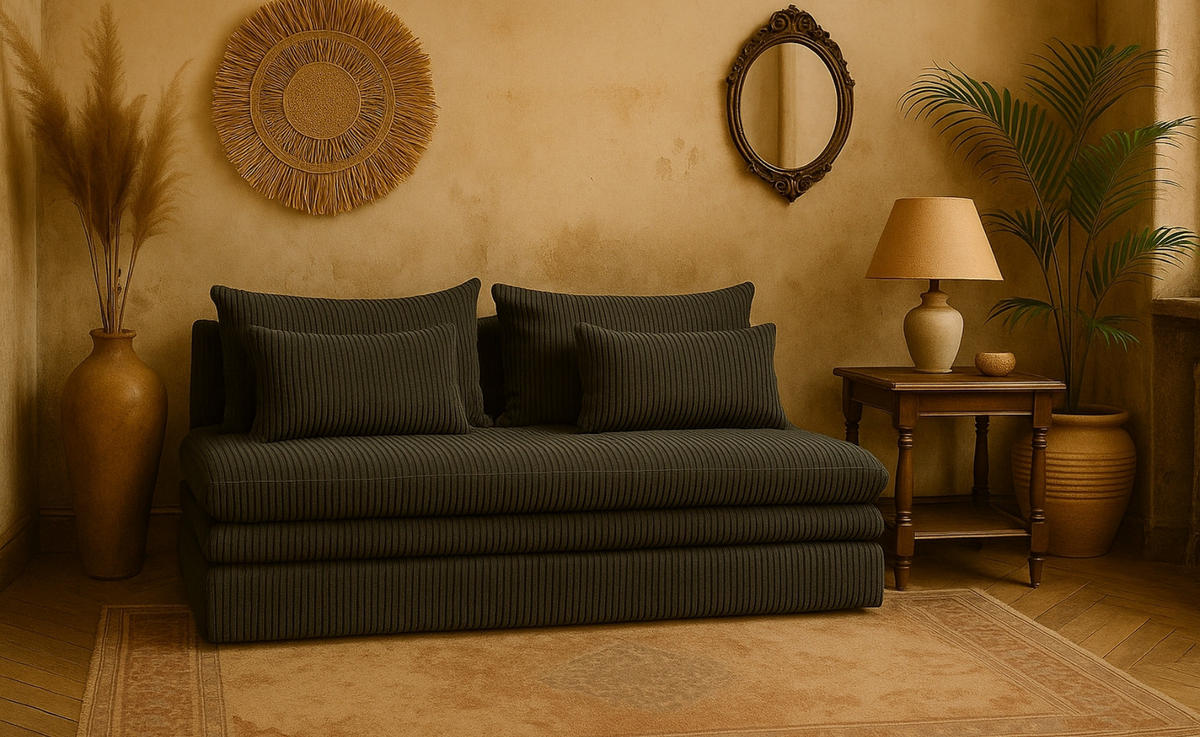 SCHLAFSOFA Mit Bettkasten NELIA, Stoff Poso, Grau - Grau, Holz (190/75/90cm) - Kaiser Möbel