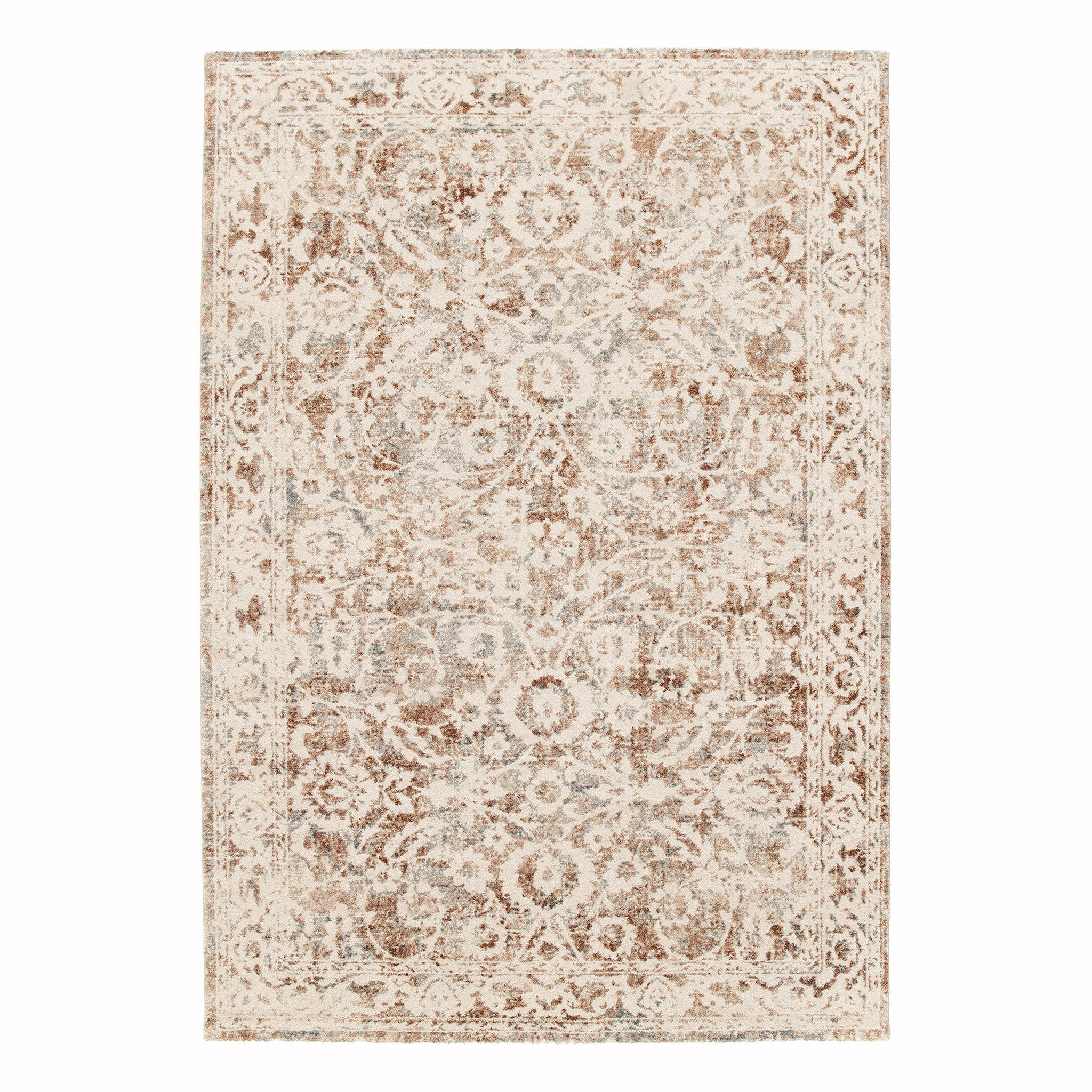 TEPPICH aus recycelten Fasern im Designstil beige - Beige, Textil (120/170cm) - AFK Living