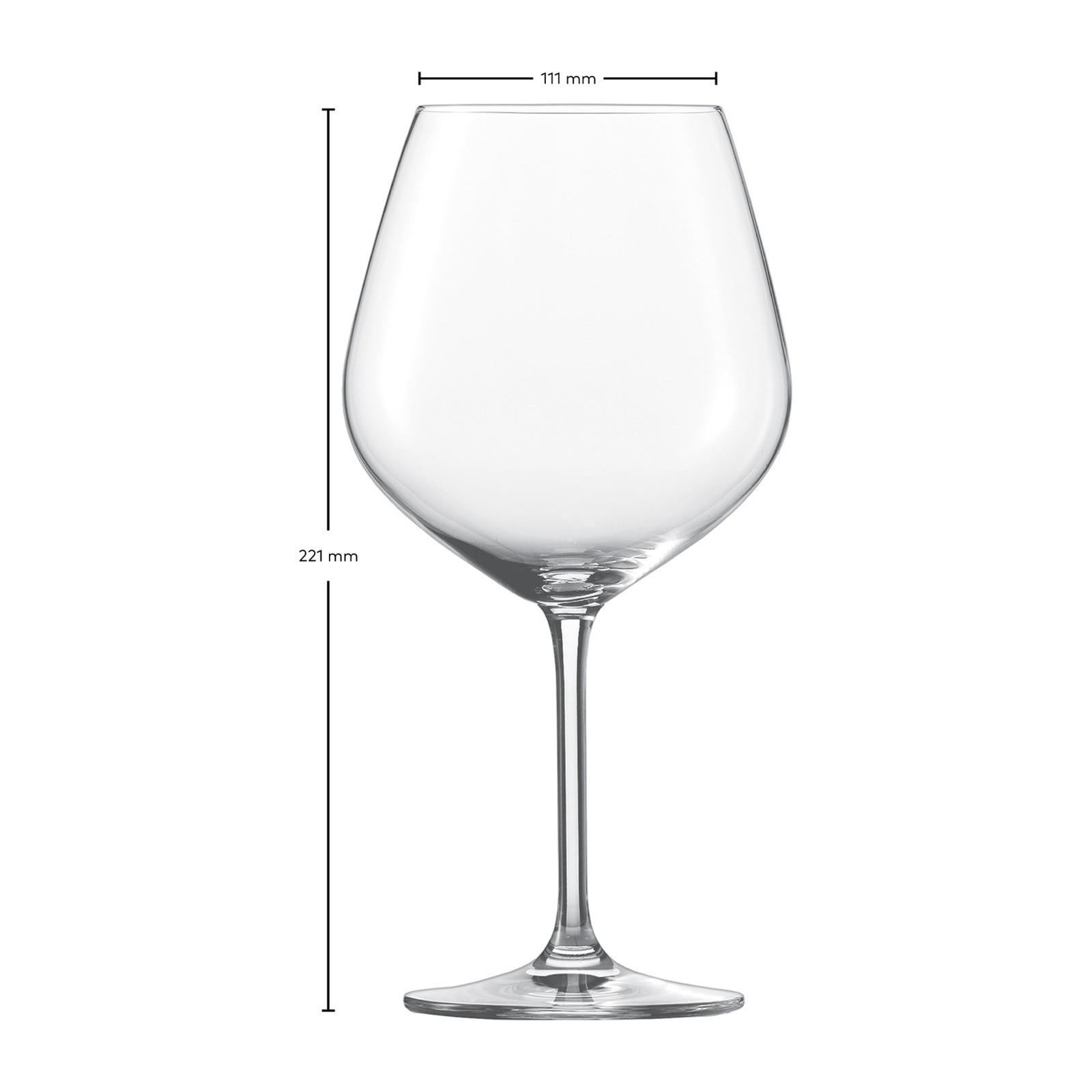 BURGUNDERGLÄSER Forté transparent 732 ml 4er Set - Transparent, Glas (0.732L) - Schott Zwiesel